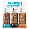 Hemp Yeah! Protein Bar, Variety Pack, 8 Bars, 1.59 oz (45 g) Each