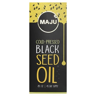 Maju Superfoods, Aceite de semilla de comino negro prensado en frío, 8 oz. líq.