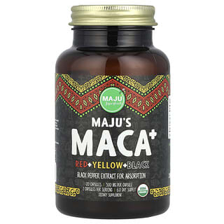 Maju Superfoods, Maca+ de Maju, 120 cápsulas