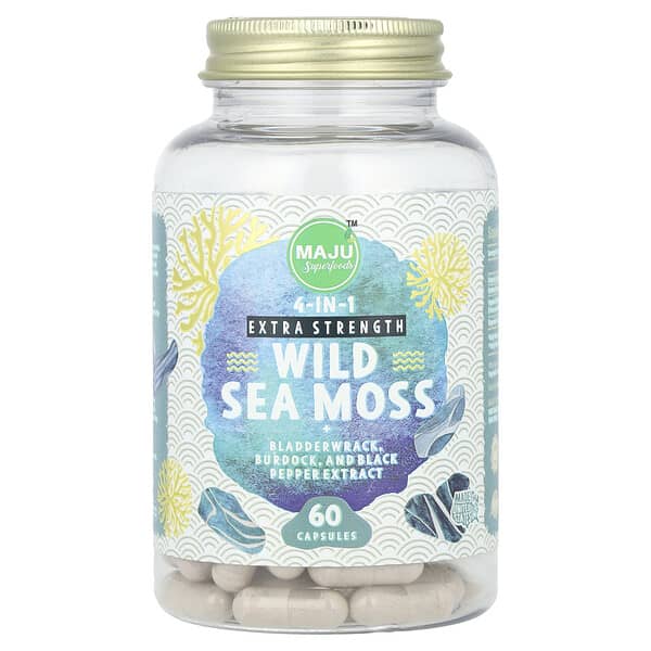 Wild Sea Moss, 60 Capsules