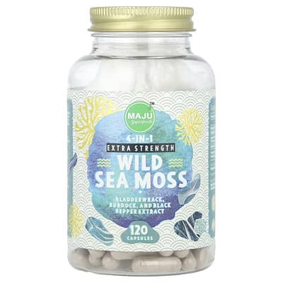 Maju Superfoods, Wild Sea Moss, 120 Capsules