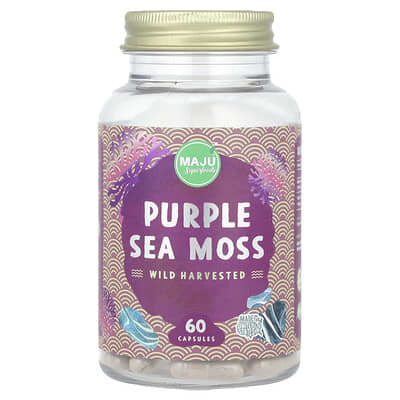 Maju Superfoods, Purple Seaweed, 500 mg, 60 Capsules
