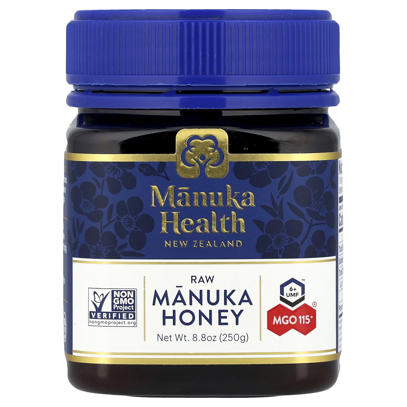 Raw Manuka Honey, UMF 6+™, MGO 115+, 8.8 oz (250 g)