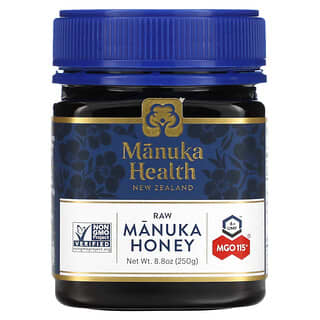 Manuka Health, Raw Manuka Honey, MGO 115+, 8.8 oz (250 g)