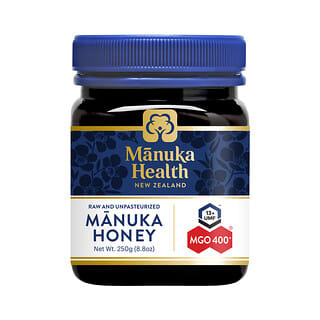 Manuka Health, 마누카 꿀, MGO 400+, 250g(8.8oz)