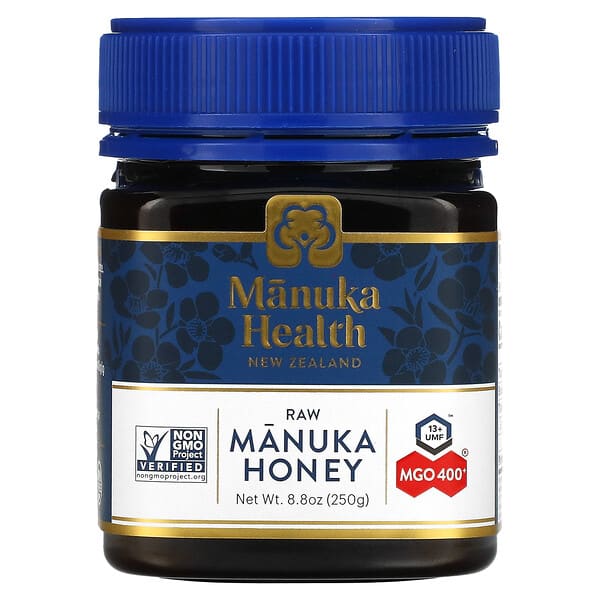 Manuka Health, Raw Manuka Honey, MGO 400+, 8.8 oz (250 g)