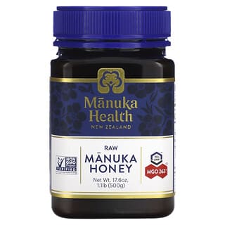 Manuka Health‏, عسل المانوكا، 263+ ميثيل جليوكسال، ‏1.1 رطل (500 جم)
