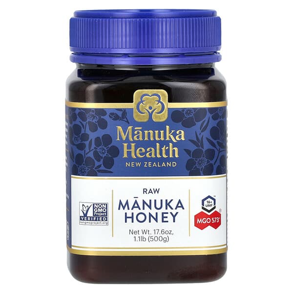 Manuka Health, 麥盧卡蜂蜜，MGO 573+，17.6 盎司（500 克）