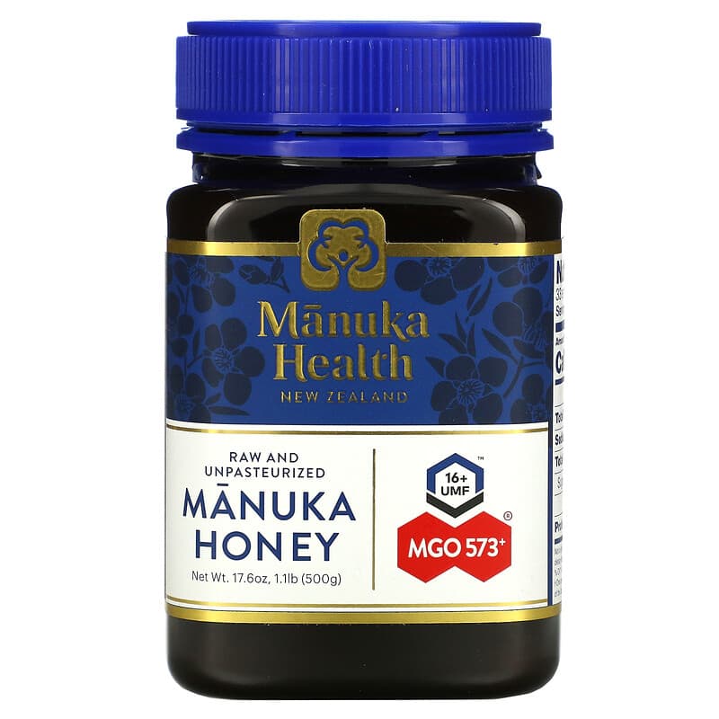 Manuka Health, Superfood, Authentic, UMF 16+/MGO 573+ Manuka Honey 17.6oz 