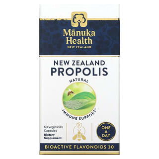 Manuka Health, ニュージーランドプロポリス、ベジカプセル60粒