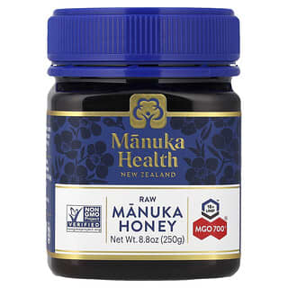 Manuka Health, Raw Manuka Honey, roher Manukahonig, UMF 18+, MGO 700+, 250 g (8,8 oz.)
