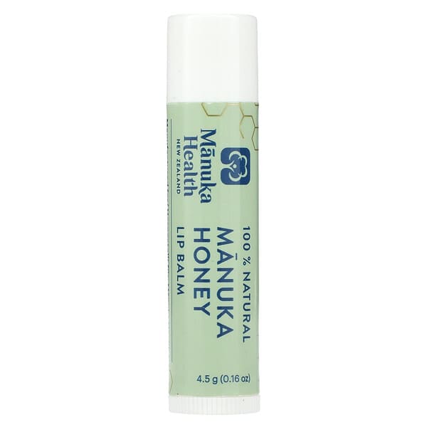 Manuka Health, 100% Natural Manuka Honey Lip Balm, 0.16 oz (4.5 g)