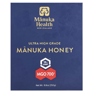 Manuka Health, Miel de Manuka, UMF 18+, MGO700+, 250 g