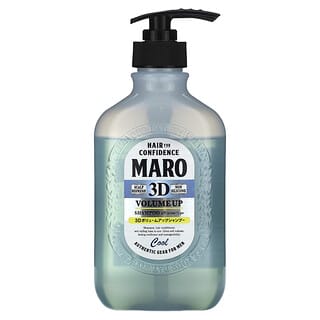 Maro, 3D 볼륨 강화 샴푸, 쿨링 효과, 400ml(13.5fl oz)