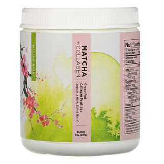 Matcha Road, Matcha + Collagen, Grass-Fed Collagen Peptides, 7.9 oz (224 g)