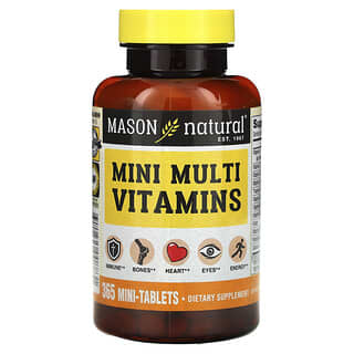 Mason Natural, міні-мультивітаміни, 365 міні-таблеток