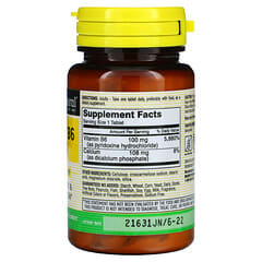 Mason Natural, Vitamin B6, 100 mg, 100 Tablets
