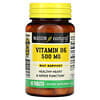 Vitamin B6, 500 mg, 60 Tablets
