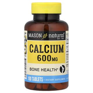 Mason Natural, Calcio, 600 mg, 100 comprimidos
