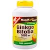 Ginkgo Biloba, 500 mg, 180 Capsules