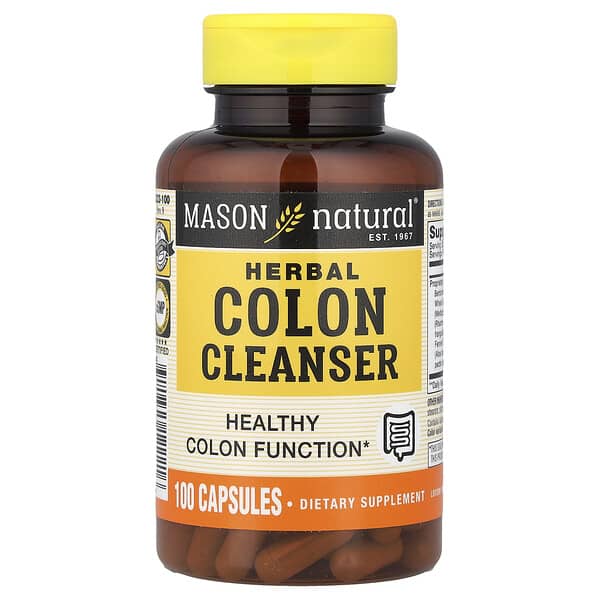 Herbal Colon Cleanser, 100 Capsules