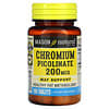 Chromium Picolinate , 200 mcg , 100 Tablets