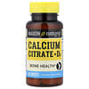 Calcium Citrate + D3, 60 Caplets