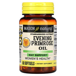 Mason Natural, Evening Primrose Oil, 60 Softgels