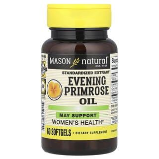 Mason Natural, Evening Primrose Oil, 60 Softgels