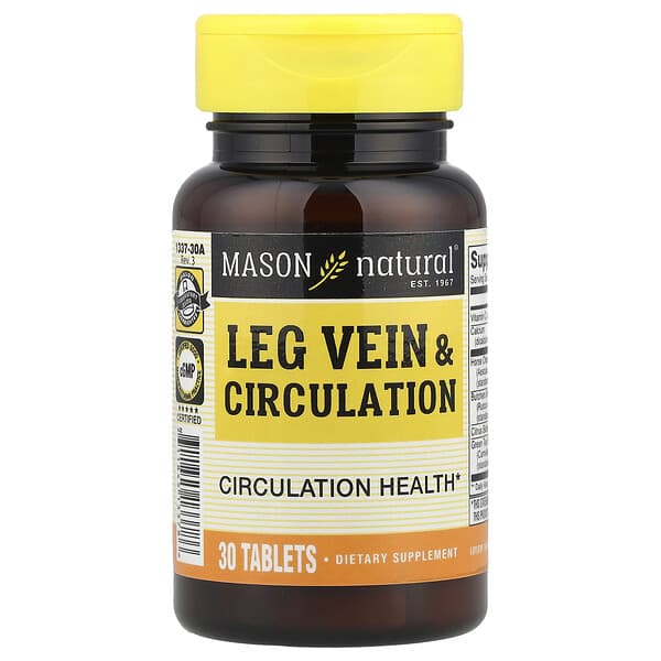 Mason Natural Leg Vein & Circulation, 30 Tablets
