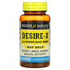 Desire-X avec l'herbe cornée de chèvre, 60 capsules