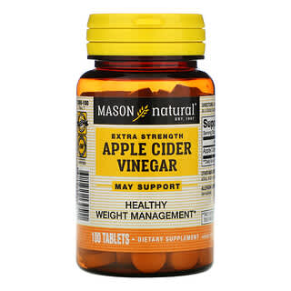 Mason Natural, Extra Strength Apple Cider Vinegar, 100 Tablets