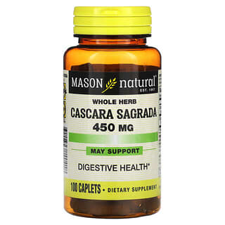 Mason Natural, Cascara Sagrada, 450 mg, 100 Caplets