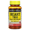 Trío para el corazón: CoQ10, vitamina E y aceite de pescado, 60 cápsulas blandas