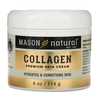 Mason Natural, Crème pour la peau au collagène premium, parfumée à la poire, 114 g