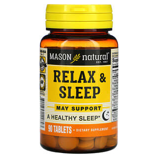 Mason Natural, средство для спокойствия и крепкого сна, 90 таблеток