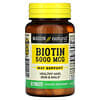 Biotina, 5000 mcg, 60 comprimidos