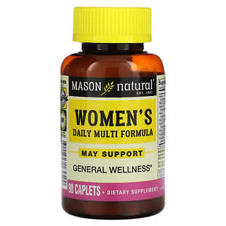 Mason Natural, Ежедневная формула для женщин, 90 капсуловидных таблеток