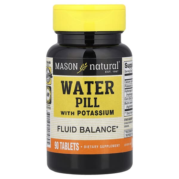 Water Pill with Potassium, 90 Tablets