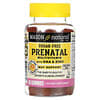Suplemento multivitamínico prenatal con DHA y zinc, Sin azúcar, Plátano y naranja, 60 gomitas