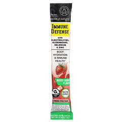 Mason Natural, Immunabwehr mit Elektrolyten, Holunder, Selen und Zink, Beerenmischung, 14 Pulver-Stick-Packs, 112 g (4 oz.)