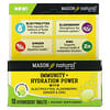 Immunity + Hydration Power with Electrolytes, Elderberry, Ginger & Zinc, Lemon Lime, 10 Effervescent Tablets