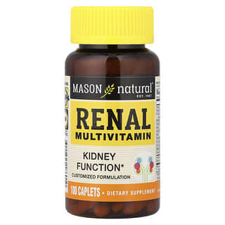 Mason Natural, Renal Multivitamin, Nieren-Multivitamin, 100 Kapseln