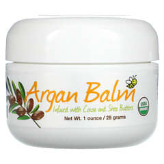 Sierra Bees, Argan Balm with Cocoa & Shea Butters, 1 oz (28 g)