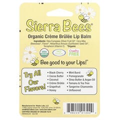 Sierra Bees, Organic Lip Balms, Creme Brulee (Vanilla), 4 Pack, 0.15 oz (4.25 g) Each — foto 3