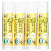 Organic Lip Balms, Creme Brulee, 4 Pack, 0.15 oz (4.25 g) Each