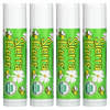 Organic Lip Balms, Mint Burst, 4 Pack, .15 oz (4.25 g) Each