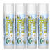 Sierra Bees, Organic Lip Balms, Unflavored, 4 Pack, 0.15 oz (4.25 g) Each