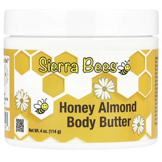 Sierra Bees, Honey Almond Body Butter, 4 oz (114 g)