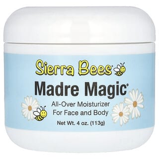 Sierra Bees, Madre Magic，蜂王漿和蜂膠多功能軟膏，4 液量盎司（118 毫升）